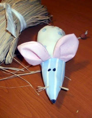 Крыса с сюрпризом для детей шитье мастер-класс