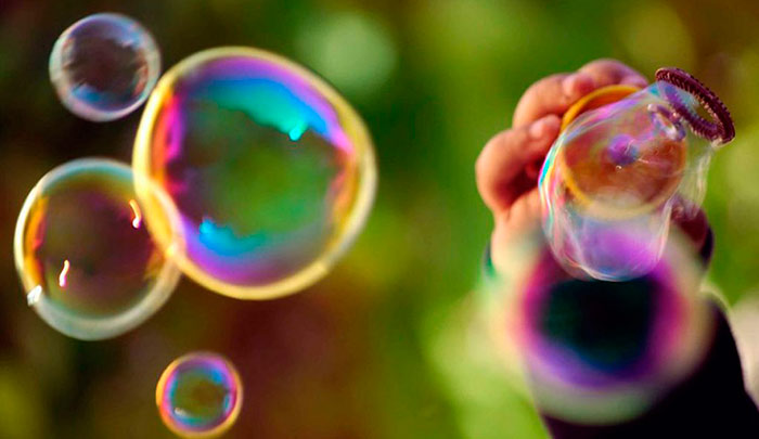 Самодельные мыльные пузыри