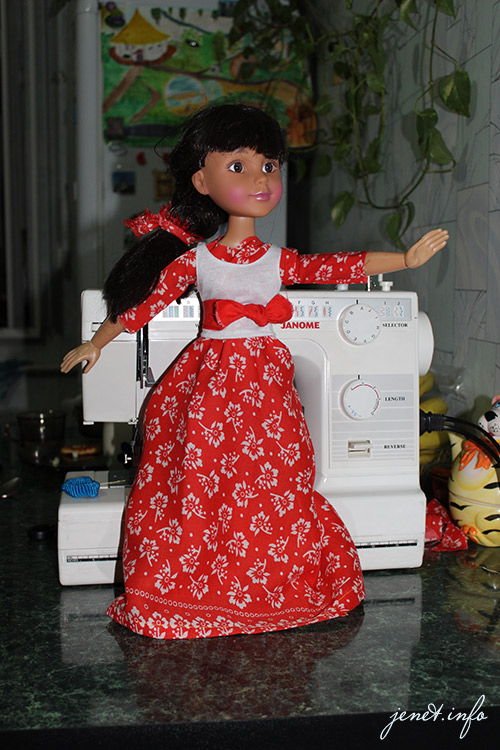 Сшить платье кукле